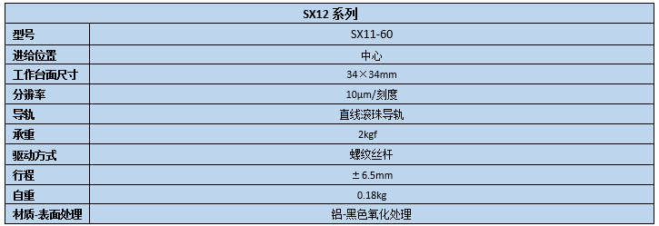 一维线性调整架